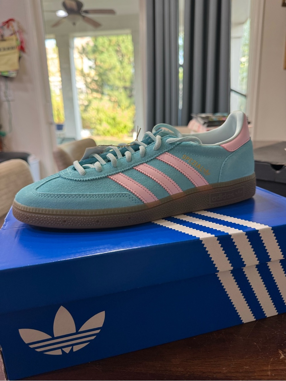 adidas Women’s Samba OG Blue Pink Casual Shoe